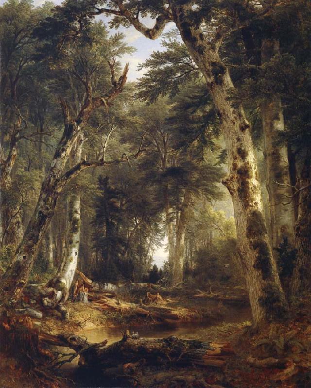 Asher Brown Durand In the woods Germany oil painting art